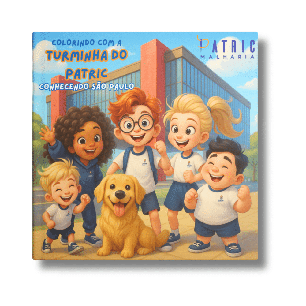 1 Livro para colorir - Turminha do Patric – Conhecendo São Paulo - Imagem 1