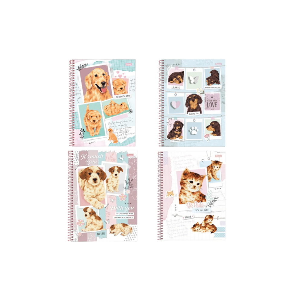 CADERNO UNIVERSITÁRIO(PET) SMOOGIES 160 FLS 10 MATÉRIAS FORONI CADERNO UNIVERSITÁRIO(PET) SMOOGIES 160 FLS 10 MATÉRIAS FORONI - Imagem 1