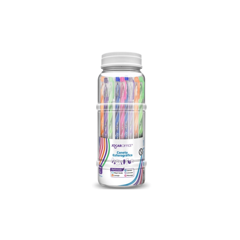 CANETA ESFEROGRÁFICA PERFUMADA WOW FUN CANETA ESFEROGRÁFICA PERFUMADA WOW FUN / PONTA 0.7mm / JOCAR OFICCE / MATERIAL ESCOLAR - Imagem 1