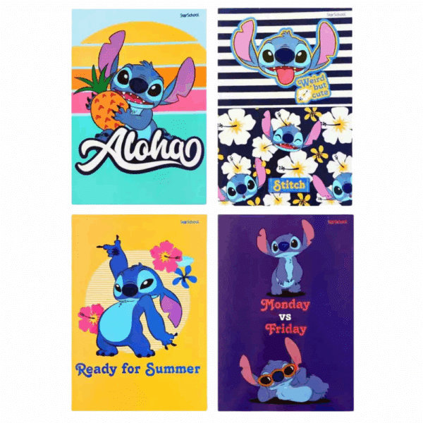 CADERNO BROCHURÃO UNIVERSITÁRIO CAPA DURA STITCH / 80 FOLHAS / STAR SCHOOL / JANDAIA / MATERIAL