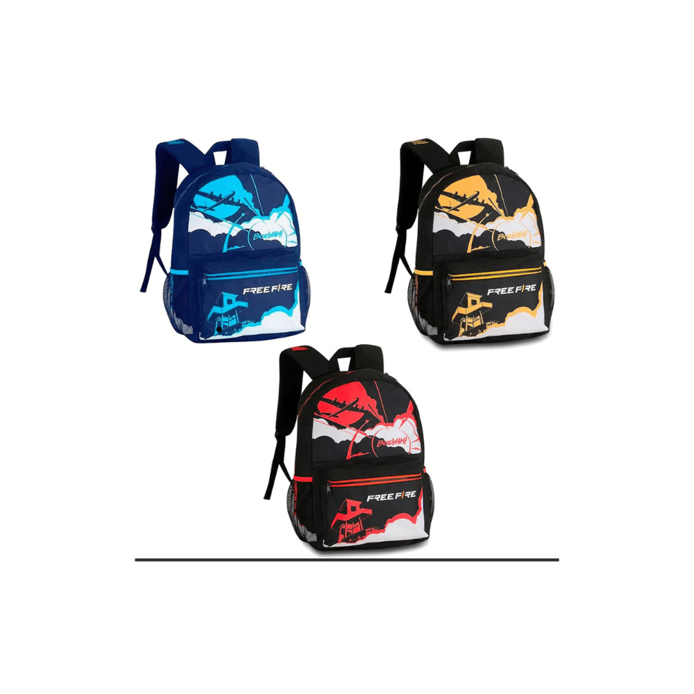 MOCHILA FREE FIRE MODELO COSTA - Clio Style MOCHILA FREE FIRE MODELO COSTA - Clio Style - Imagem 1