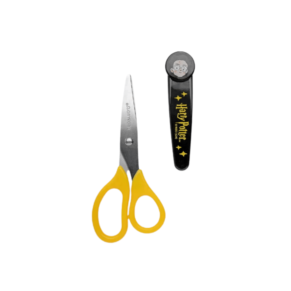 TESOURA COM CAPA PROTETORA HARRY POTTER (1) TESOURA COM CAPA PROTETORA HARRY POTTER - Imagem 1