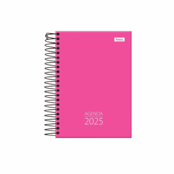 AGENDA ESCOLAR ROSA 2025 CLIFF - FORONI