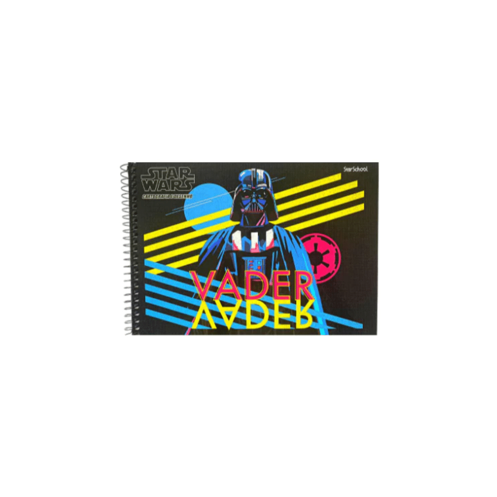 caderno de desenho CADERNO DE DESENHO E CARTOGRAFIA STAR WARS (80 FOLHAS JANDAIA) - Imagem 1