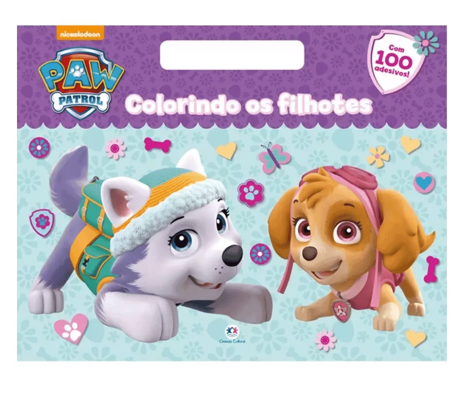 2332352 LIVRO DE COLORIR MEGABLOCO COM 100 ADESIVOS - Imagem 1