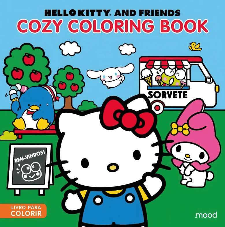 4654897 COZY COLORING BOOK | HELLO KITTY - Imagem 1