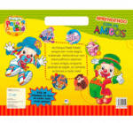 LIVRO MEGABLOCO COM 100 ADESIVOS | PATATI PATATA - Imagem 3