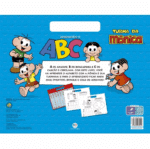 LIVRO MEGABLOCO COM 100 ADESIVOS | TURMA DA MÔNICA - APRENDENDO O ABC - Imagem 2