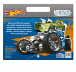 LIVRO MEGABLOCO COM 100 ADESIVOS | HOT WHEELS - MOTORES TURBINADOS - Imagem 2