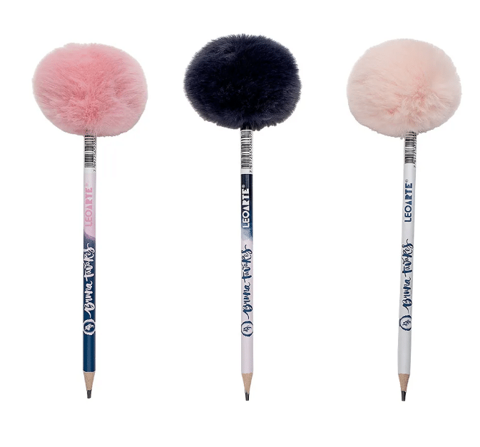 7798 LÁPIS HB POMPOM | BRUNA TAVARES By Leoarte - Imagem 1