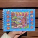 LIVRO DE COLORIR CAPA DURA / ESPIRAL / PAPELARIA FOFA - Imagem 3