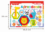 LIVRO MEGABLOCO COM 100 ADESIVOS | APRENDENDO COM OS ANIMAIS - FISCHER-PRICE - Imagem 2