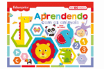 LIVRO MEGABLOCO COM 100 ADESIVOS | APRENDENDO COM OS ANIMAIS - FISCHER-PRICE