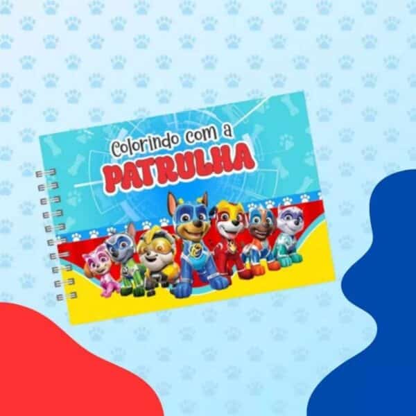 LIVRO DE COLORIR PATRULHA CANINA / ESPIRAL