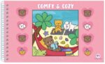Livro de colorir Comfy & cozy books Comfy and Cozy Pink - Para Colorir / CIRANDA CULTURAL