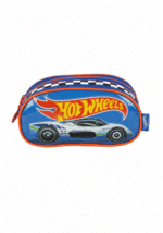 ESTOJO ESCOLAR 3 DIVISÓRIAS | HOT WHEELS | LUXCEL - Imagem 2