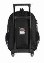 Mochila de Rodinhas Batman Oficial | Escolar Infantil Masculina com 2 Rodas | LUXCEL | DC COMICS - Imagem 4
