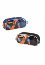 Estojo Triplo Hot Wheels Luxcel | Material Escolar