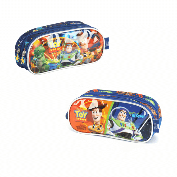 ESTOJO DUPLO TOY STORY | LUXCEL ORIGINAL | MATERIAL ESCOLAR