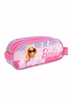 Estojo Escolar Barbie | 03 Compartimentos | Luxcel | Matel | Material Escolar - Imagem 2