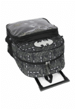 Mochila de Rodinhas Batman Oficial | Escolar Infantil Masculina com 2 Rodas | LUXCEL | DC COMICS - Imagem 9