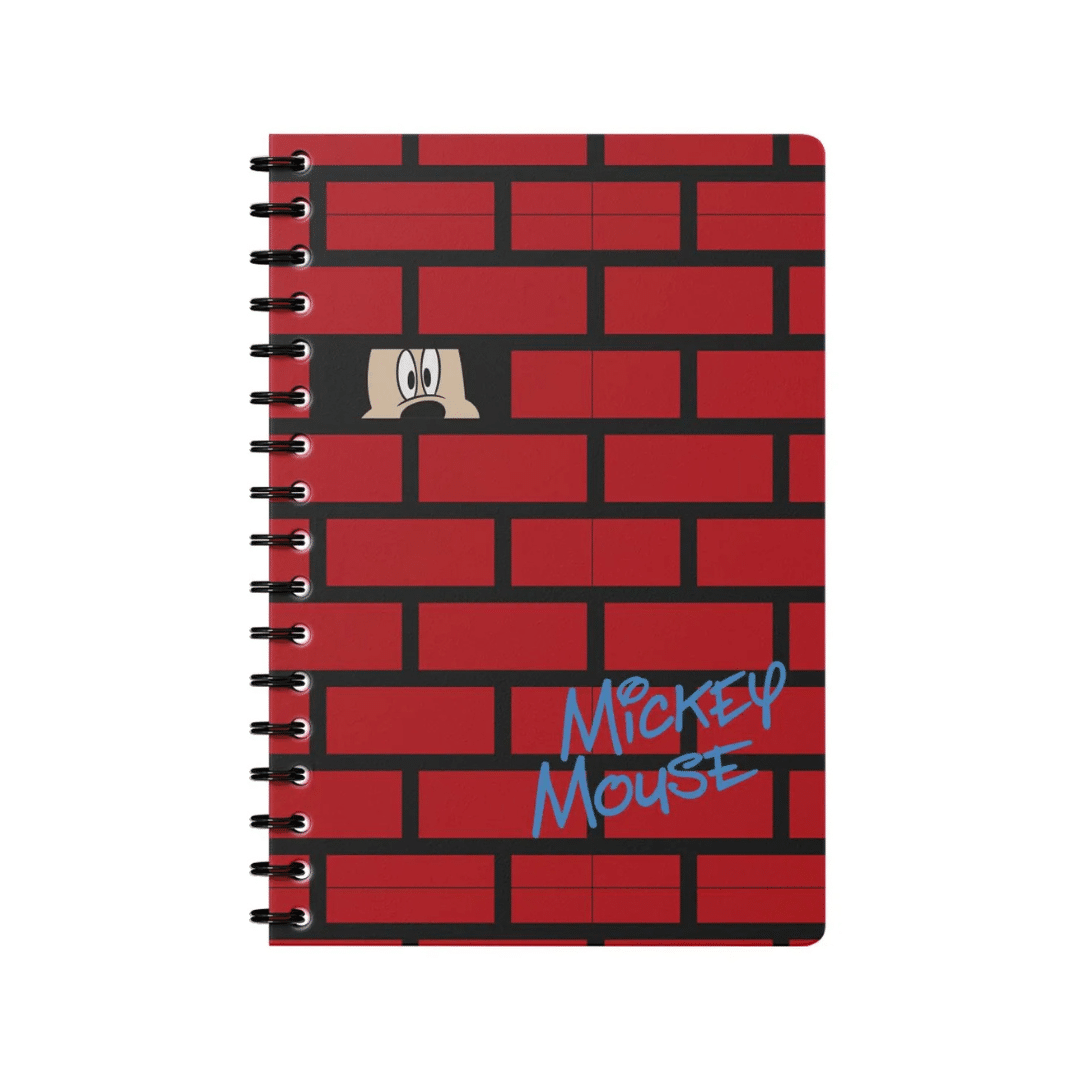 RASCUNHOS 2 (21) CADERNO MICKEY MOUSE | CAPA DURA | 1 MATÉRIA | A5 - Imagem 1