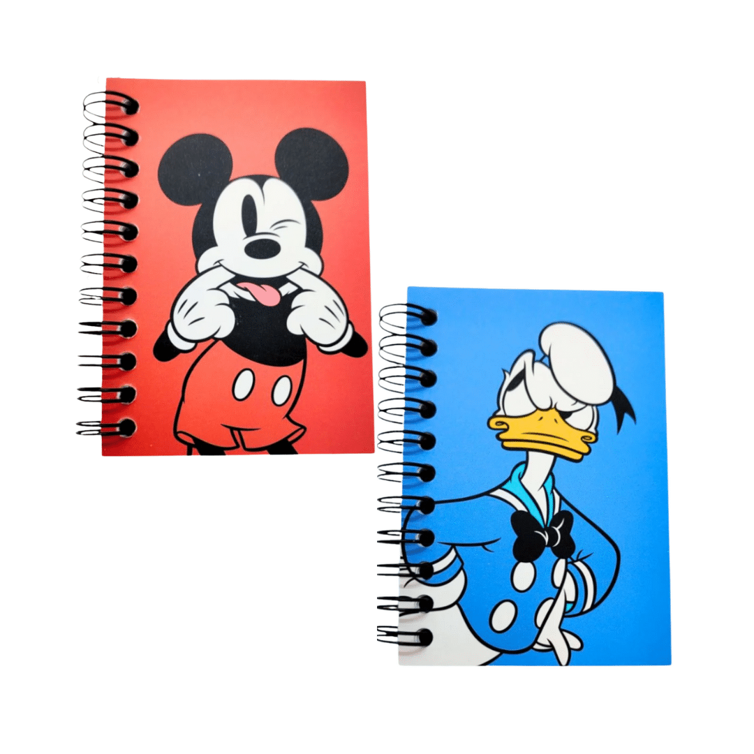 RASCUNHOS 2 (36) Caderno De Anotações Personegens da Disney | Culturama | Capa Mole | 50 Folhas - Imagem 1