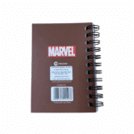 CADERNO DE ANOTAÇÕES MARVEL | MODELO HOMEM-ARANHA E HOMEM DE FERRO | CAPA MOLE | 50 FOLHAS - Imagem 3