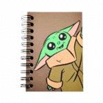 CADERNO DE ANOTAÇÕES STAR WARS | DARTH VADER E BABY YODA | CAPA MOLE | 50 FOLHAS - Imagem 4