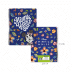 CADERNO ESPIRAL DA MINNIE | CAPA DURA | 10 MATÉRIAS | CULTURAMA