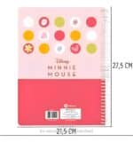 Caderno Universitário Minnie Mouse Disney | 1 Matéria | 80 Folhas - Imagem 3