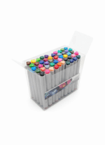 KIT COM 48 MARCADORES PROFISSIONAL SKETCH MARKER | PONTA DUPLA - Imagem 3