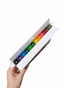 CANETINHA HIDROGRÁFICA | KAYWIN SKETCH MARKER E BRUSH | 12 CORES VIBRANTES - Imagem 3