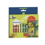 GIZ DE CERA 12 CORES LEO&LEO REI LEAO - Imagem 2