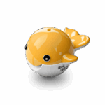 APONTADOR BALEIA FUNDO DO MAR - LEO&LEO - Imagem 3