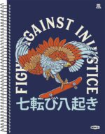 CADERNO UNIV. BOM D+| 10 MATÉRIAS | 160FLS | MASCULINO - ANIMATIVA - Imagem 3