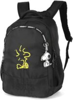 MOCHILA ESCOLAR SNOOPY PEANUTS | PRETA | COM CHAVEIRO - XERYUS - Imagem 10