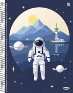 CADERNO UNIV. BOM D+| 10 MATÉRIAS | 160FLS | MASCULINO - ANIMATIVA - Imagem 8