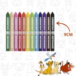 GIZ DE CERA 12 CORES LEO&LEO REI LEAO - Imagem 3