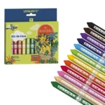 GIZ DE CERA 12 CORES LEO&LEO REI LEAO