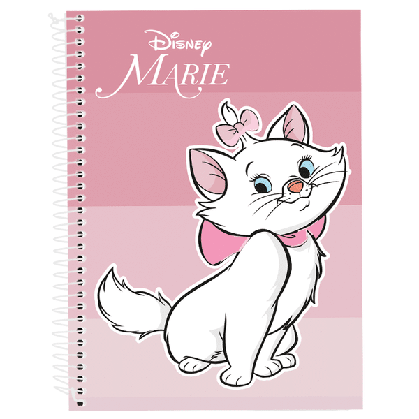 CADERNO UNIVERSITÁRIO GATA MARIE | 1 MATÉRIA | CAPA DURA | 80FLS - CULTURAMA