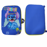 ESTOJO ESCOLAR PASTA 3D STITCH | ESPAÇOSO | COM DIVISÕES - Imagem 3