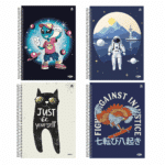 CADERNO UNIV. BOM D+| 10 MATÉRIAS | 160FLS | MASCULINO - ANIMATIVA - Imagem 2