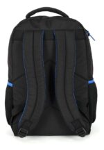 Mochila Juvenil Escolar Sonic the Hedgehog | DE COSTAS | PRETA E AZUL - Luxcel - Imagem 3