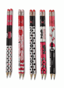 LAPIS GRAFITE COM BORRACHA MINNIE/MICKEY MOUSE - MOLIN - Imagem 4