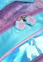 MOCHILA INFANTIL HOLOGRÁFICA STITCH PELÚCIA | ROSA E AZUL - LUXCEL - Imagem 6