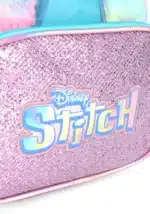 MOCHILA INFANTIL HOLOGRÁFICA STITCH PELÚCIA | ROSA E AZUL - LUXCEL - Imagem 11