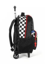 MOCHILA DE RODINHAS SONIC | PRETA - AZUL | LUXCEL - Imagem 8