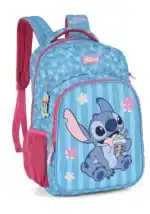 MOCHILA ESCOLAR ESTAMPADA STITCH & ANGEL - LUXCEL - Imagem 6