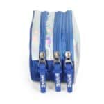 Estojo Escolar Triplo Juvenil Stitch Holográfico - Luxcel - Imagem 4